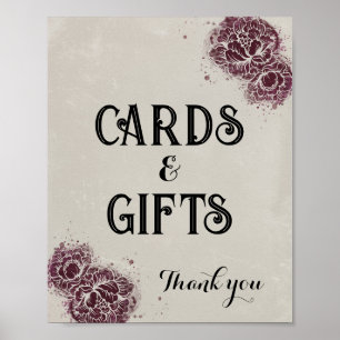 Gothic Viktorianisch Editable Party Event Sign Poster