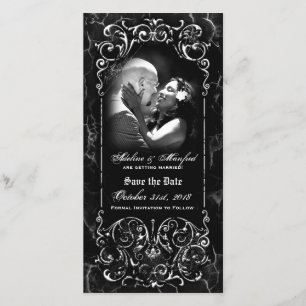 Gothic Viktorianisch Spooky Custom Save the Date