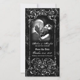 Gothic Viktorianisch Spooky Custom Save the Date