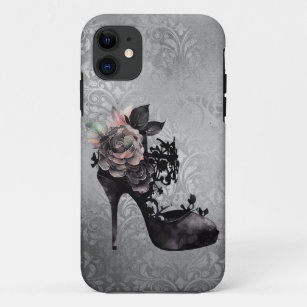 Gothic Vogue   Mute Pastel Rose Mode Stiletto Case-Mate iPhone Hülle