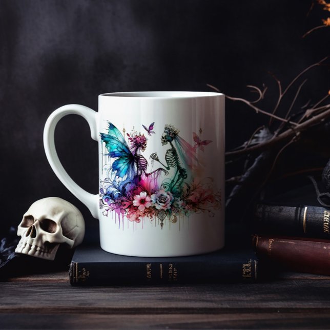 Gothic-Vorschlag-Valentinstag Kaffeetasse (Von Creator hochgeladen)