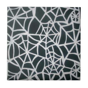 Gothic Web Velocity Bold Black and White Designer  Fliese
