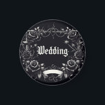 Gothic Wedding Car Magnet<br><div class="desc">Das Goth Magnet kann eine wunderbare Ergänzung zu einer Halloween-Hochzeit oder sogar zu einer einmaligen Touch an jedem Hochzeitstag sein. Die gotischen Elemente verleihen dem Ganzen eine Touch von Finsternis und Intrige, während die Blumenmuster das Gesamtbild abschwächen und so eine perfekte Balance für einen Hochzeitskongress schaffen. Die Platzierung dieser Magnete...</div>
