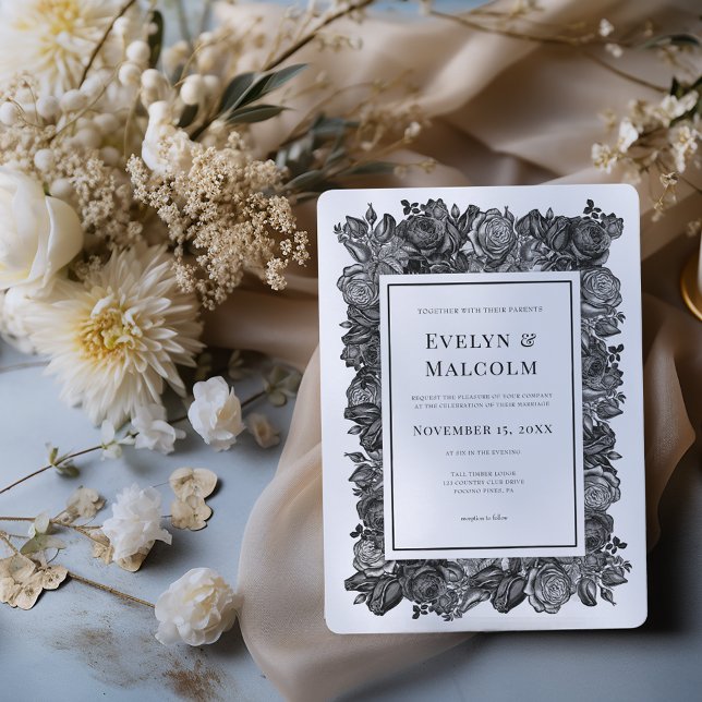 Gothic Wedding Einladung (Von Creator hochgeladen)