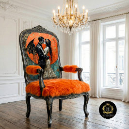 Gothic Wedding Skeleton Mermaid Skull Decoupage Seidenpapier