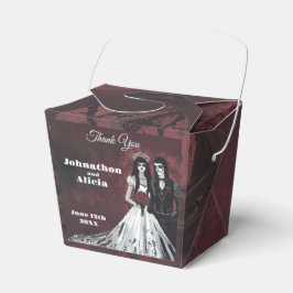 Gothic Wedding Vielen Dank, dass Sie die "Keepake  Geschenkschachtel