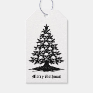 Gothic-Weihnachtsbaum II Geschenkanhänger