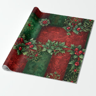 Gothic Weihnachtswrapping Paper Geschenkpapier