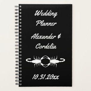 Gothic White Wedding Scorpions Custom Planer