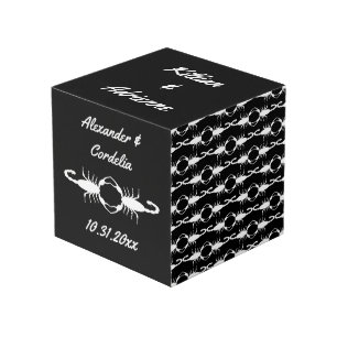 Gothic White Wedding Scorpions Custom Würfel