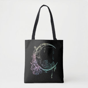 Gothic Wicca Crescent Pastel Goth Moon Tasche