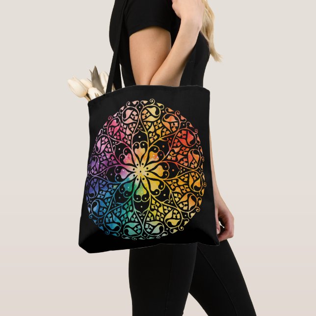 Gothic Window Rainbow Pride Tasche (Von Nahem)