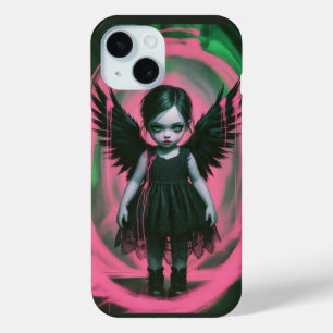 Gothic Wing Girl Halloween Art iPhone / iPad Gehäu Case-Mate iPhone Hülle