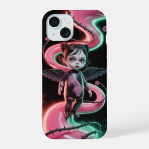 Gothic Wing Rose Halloween iPhone / coque ipad