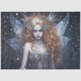 Gothic Winter Fairy – Ice Enchantress Fantasy Seidenpapier