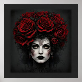 Gothic Woman Poster