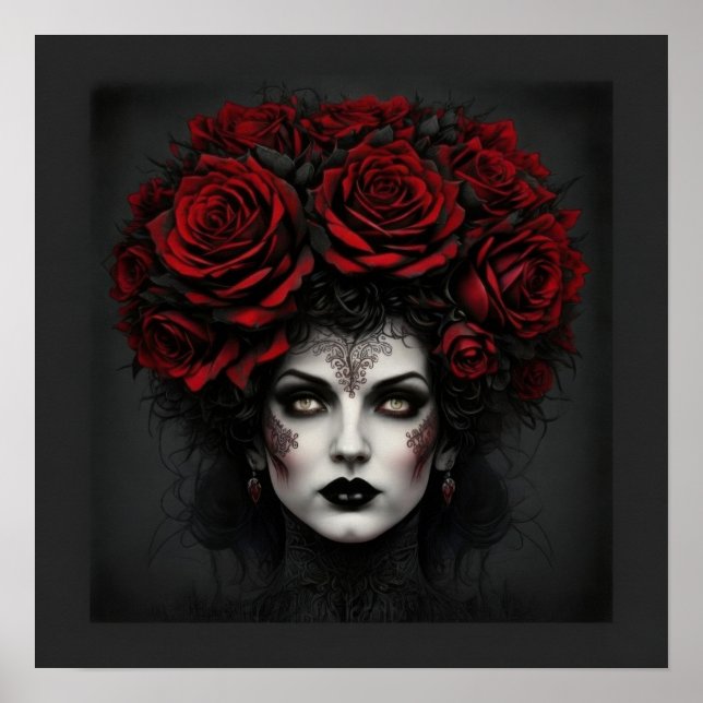 Gothic Woman Poster (Vorne)