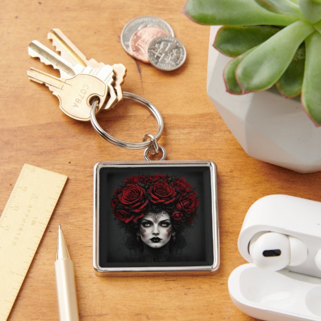Gothic Woman Schlüsselanhänger (Schreibtisch)