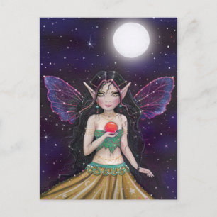 Gothic-Zigeuner-Feenkarten von Molly Harrison Postkarte
