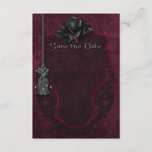 Gothique Enregistrer la carte de date