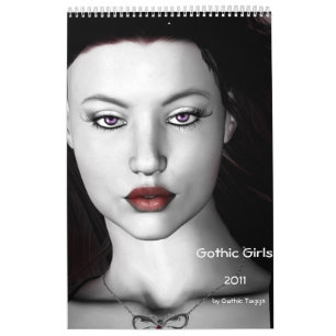 Gothique Girls 2 2011 Calendrier