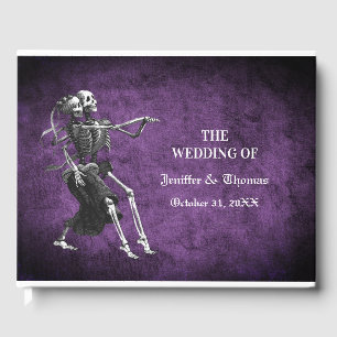 Gothique Halloween mariage livre d'invité