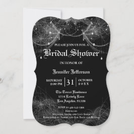 Gothique Halloween Nuptiale Douche Invitation