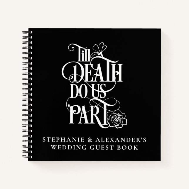 Gothique Jusqu'à la mort Do Us Part Mariage livre  (Devant)