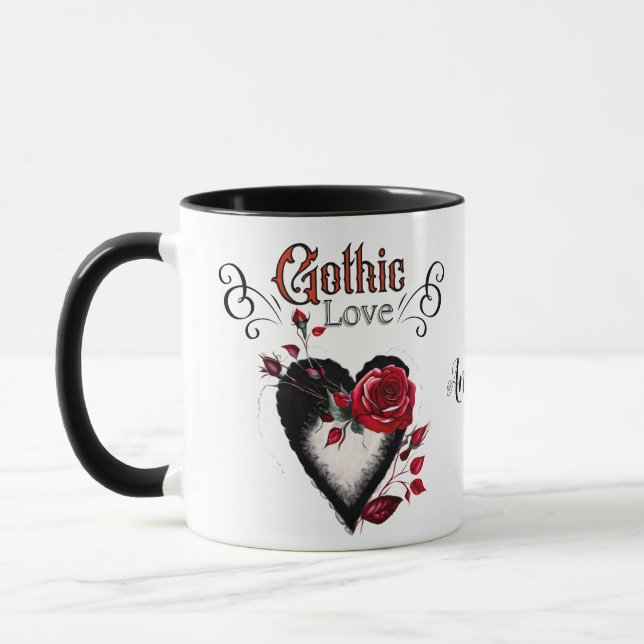 Gothique Love Mug (Gauche)
