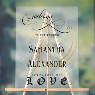 Gothique Rien De Fancy Just Love Mariage Welcome