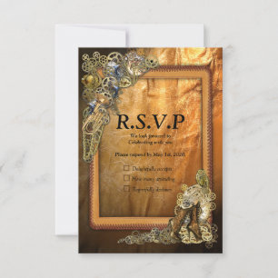 Gothique - Steampunk RSVP - Cadre d'embarcation en