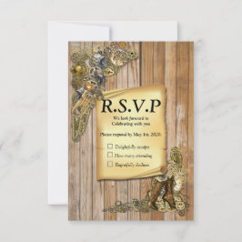 Gothique - Steampunk RSVP sur bois