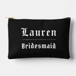 Gothische Brautjungfer-Tasche mit melancholischer Zubehörtasche