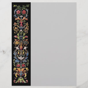 Gothische illuminierte Kunst Leerer Flyer