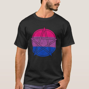 Gothischer Bisexueller Stolz Wicca Hexenkunst Peta T-Shirt