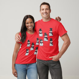 Gothischer Schneemann T-Shirt