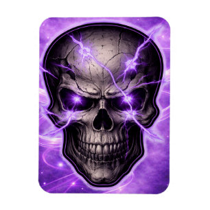 Gothischer Totenkopf-Kühlschrankmagnet Magnet