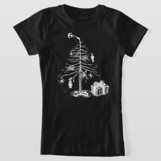 Gothischer Weihnachtsbaum T-Shirt