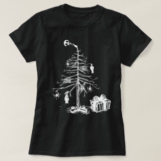 Gothischer Weihnachtsbaum T-Shirt