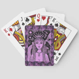 GOTHISCHES MERMAID, SCHWARZES MEER SIREN FANTASY W SPIELKARTEN