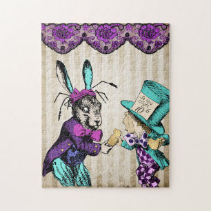 Gotische Alice III - Mad Hatter und Kaninchen