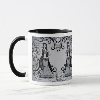 Gotische Bauchtänzerin-Tasse Tasse