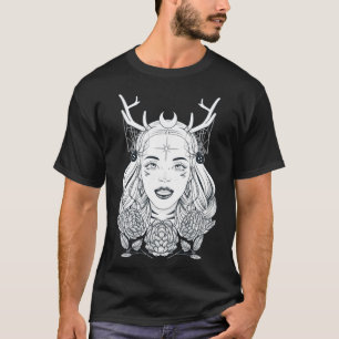 Gotische Bekleidung ästhetische okkultistische Hex T-Shirt