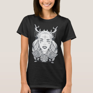 Gotische Bekleidung ästhetische okkultistische Hex T-Shirt
