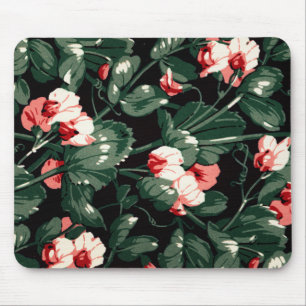 Gotische Blume Muster Transparente ästhetische Blu Mousepad