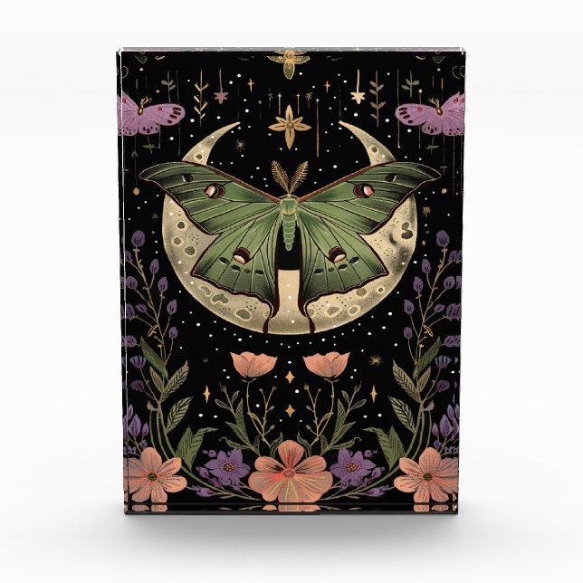 Gotische Darstellung des Nachthimmels Fotoblock (Vorderseite)