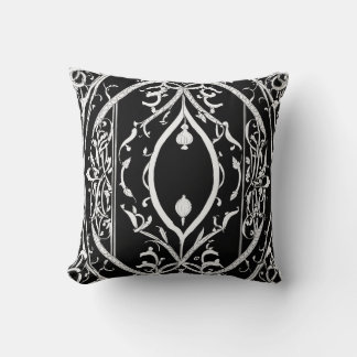 Gotische Eleganz: Serpentine Line Art Pillow Desig Kissen