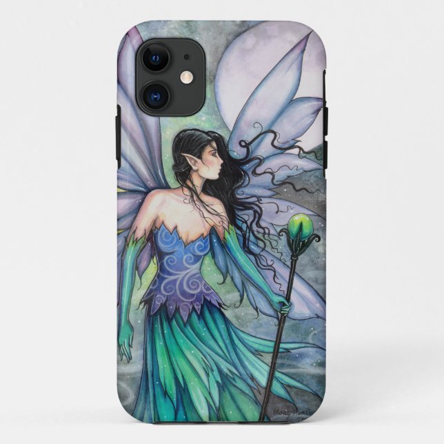 Gotische Fantasy Fairy Art Cry Case-Mate iPhone Hülle (Rückseite)