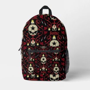 Gotische Fashion Bags und Accessoires Bedruckter Rucksack
