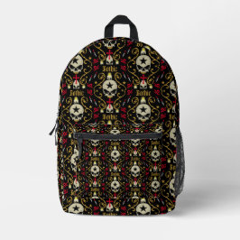 Gotische Fashion Bags und Accessoires Bedruckter Rucksack